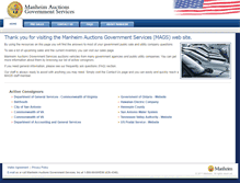 Tablet Screenshot of manheimgovservices.com